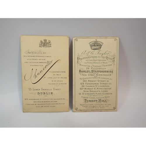 656 - A collection of Victorian carte de visite, including British, Ireland, France, Germany & Netherlands... 