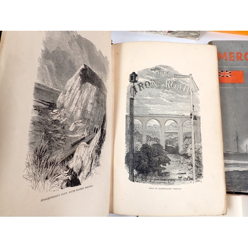 602 - A group of books on railways and aircraft including Our Iron Roads by F S Williams 1883, eight Royal... 