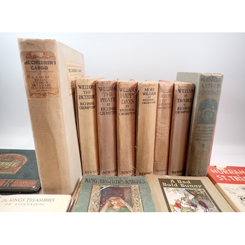 603 - A small group of children's books including The House at Pooh Corner, Hurrah for St Trinian's first ... 