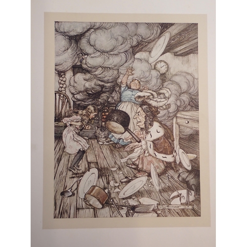632 - Alice's Adventures in Wonderland by Lewis Carroll illustrated by Arthur Rackham with a 'Proem' by Au... 
