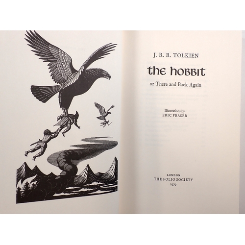 651 - The Hobbit by J R Tolkien, Folio Society in slip case