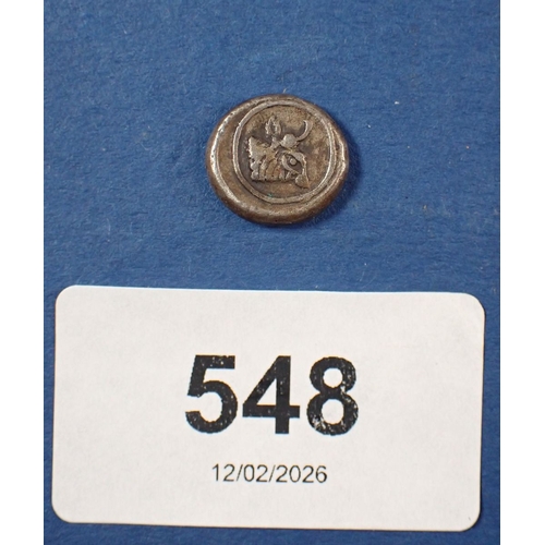 548 - A Greek Half Siglos circa 375BC Kolchis, Cond: Fine