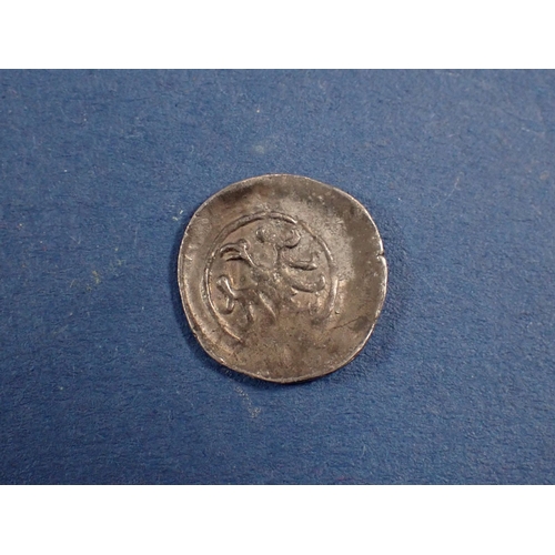 549 - A Friedrich II Von Hohenstaufen hammered silver dernier, Holy Roman Emperor 1215-1250 AD