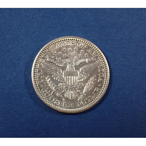 562 - A small group of World coins including silver content examples, USA quarter dollar 1902, Finland 25 ... 