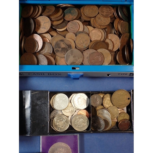 568 - A collection of British pre-decimal and decimal coins and banknotes including Victoria - Elizabeth I... 