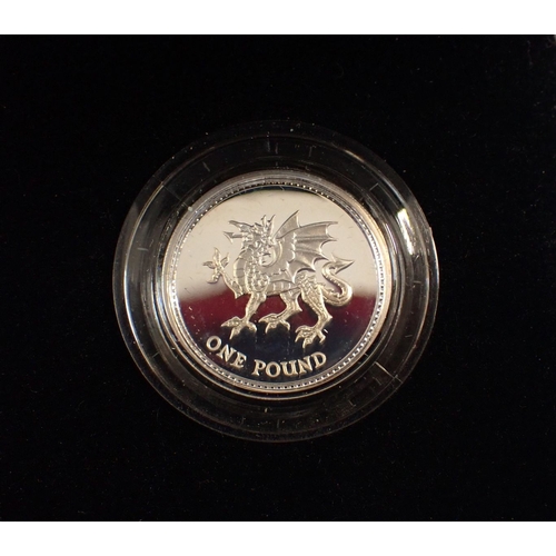 580 - A group of coins and coin sets to include a Royal Mint 1995 silver proof one pound coin, New Zealand... 