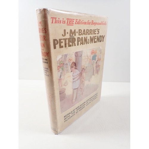 697 - J M Barrie's Peter Pan & Wendy illustrated by Mabel Lucie Attwell, described as The Edition for Boys... 