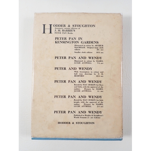 697 - J M Barrie's Peter Pan & Wendy illustrated by Mabel Lucie Attwell, described as The Edition for Boys... 