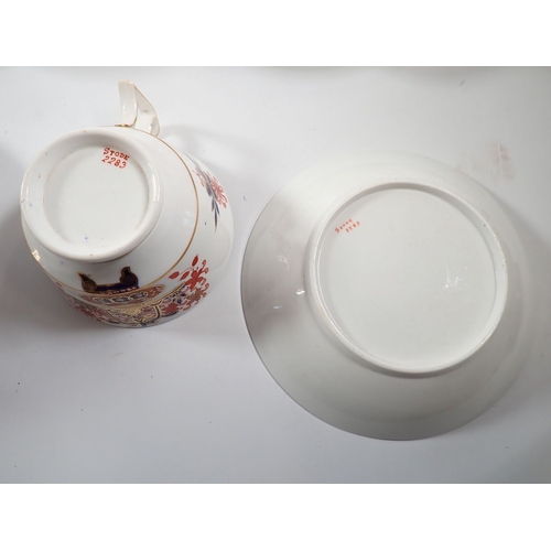 42 - An early 19th century Spode Imari tea service pattern No.2283 comprising teapot - a/f, covered sugar... 