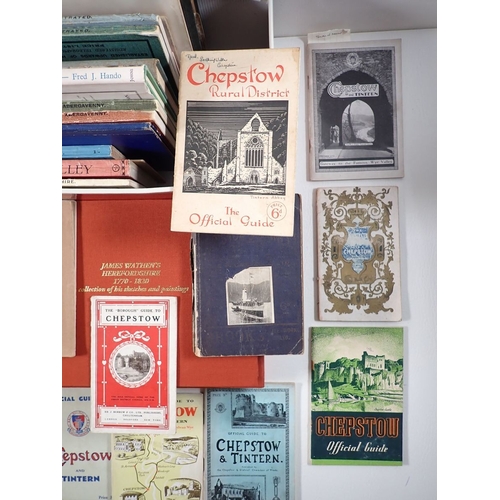 769 - A collection of local guides and history books relating to The Wye Valley, Chepstow, Newport, Aberga... 