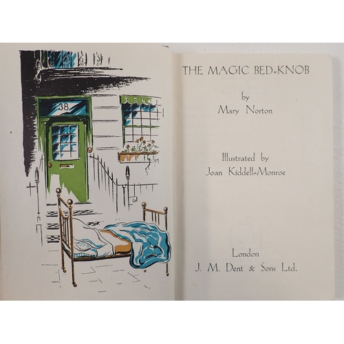 774 - The Magic Bedknob by Mary Norton illustrated Keddell Monroe, first edition published by J M Dent & S... 