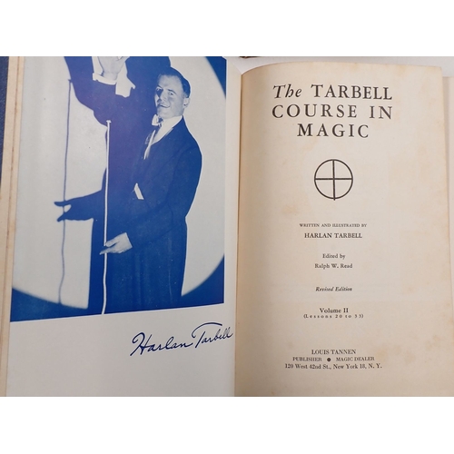 787 - The Tarbell Course in Magic, two titles plus Hiliard's Card Magic and Card Control by Arthur Buckley