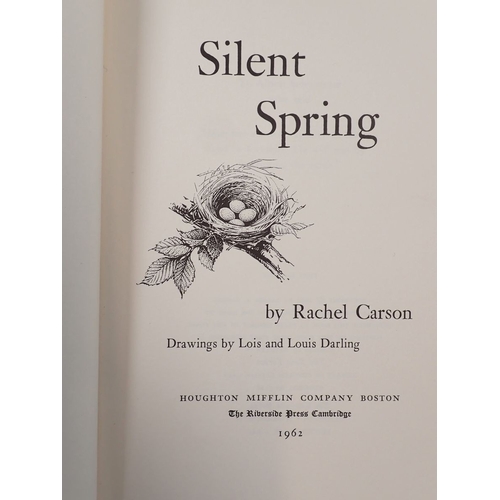 788 - Silent Spring by Rachel Carson, published Houghton Mifflin, first edition 1962, first printing