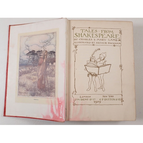 790 - Tales from Shakespeare by Charles and Mary Lamb illustrated by Arthur Rackham, first edition 1909