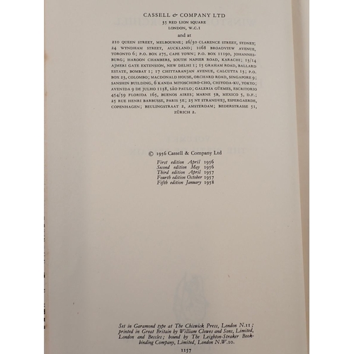 800 - A History of the English Speaking Peoples volumes I to IV, published Cassell & Co. Vol I Jan 1958 5t... 