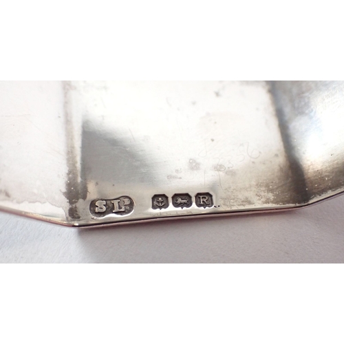 233 - A silver group to include mustard pot, Birmingham 1887, salt, Birmingham 1901 and a napkin ring, Bir... 