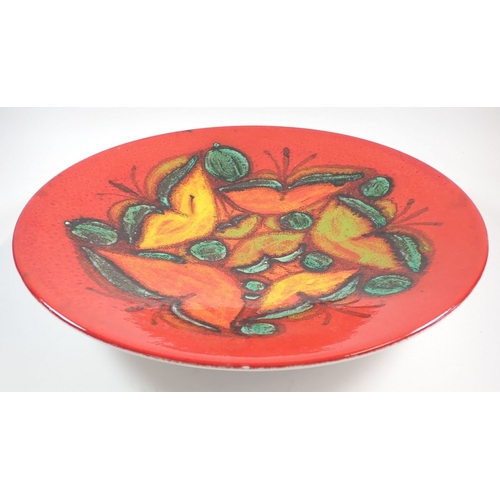 33 - A Poole large dish No 54, 41cm diameter