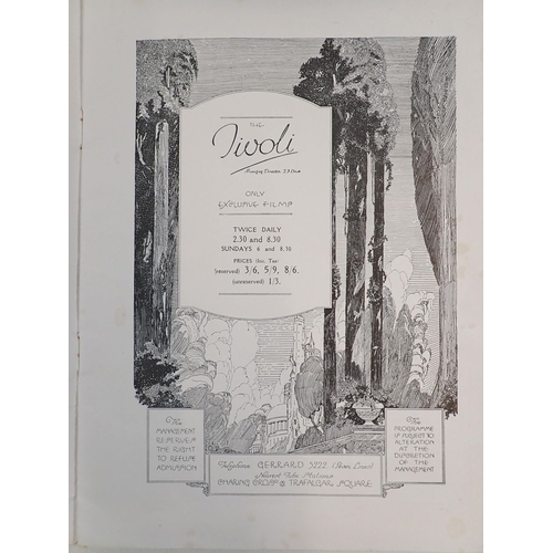 454 - A Ben-Hur film programme for the Tivoli cinema, London 1927