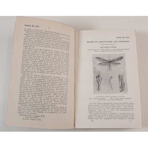 460 - First Edition Board of Agriculture and Fisheries leaflets 201-300 printed for His Majesty's Statione... 