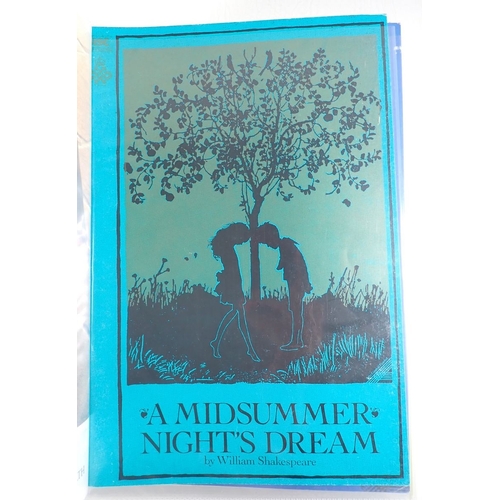 469 - A folder of theatre programmes from RSC Swan Theatre Stratford-upon-Avon including The Fair Maid of ... 