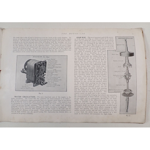 470 - A Dissected Model of a Motor Car folio by George Philip & Son, The London Geographical Institute, 37... 