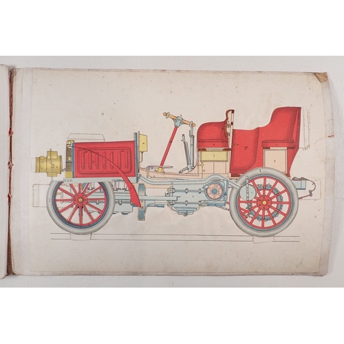 470 - A Dissected Model of a Motor Car folio by George Philip & Son, The London Geographical Institute, 37... 