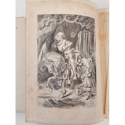 481 - 'Alices Adventures in Wonderland' 1881 together with 'Through the Looking Glass and What Alice Found... 