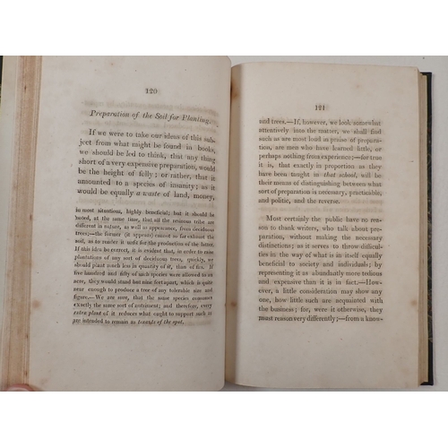 492 - Two volumes The Forest Prunes and The Profitable Planter by William Pontey 1810 and 1812, uniformly ... 