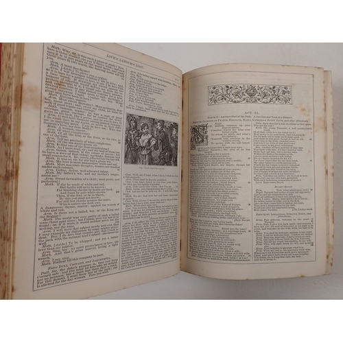 504 - The Leopold Shakespeare published by Cassell & Co with engraved illustrations