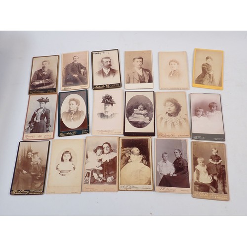464 - A collection of Carte De Visite including historical portraits, views of Salisbury