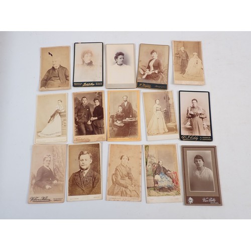461 - A collection of Carte De Visite and tin type photographs