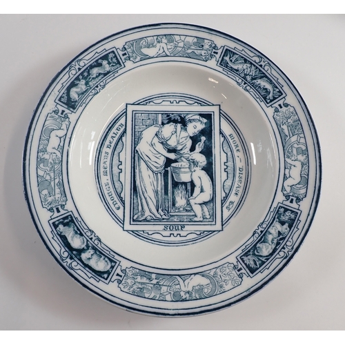 1 - A Wedgwood Aesop's Fables dinner service, comprising of Covered tureen, two oval tureens with no lid... 