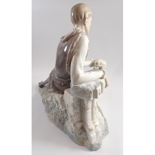 10 - A Lladro figure of Hamlet, 41cm tall