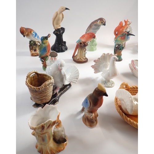 15 - Various Art Deco stylised animal ornaments, tallest 23cm