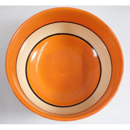 41 - A Newport Pottery Clarice Cliff Bizarre 'Fantasque' bowl, 15cm diameter