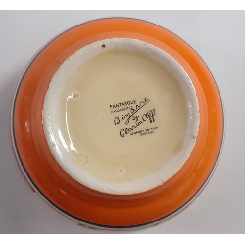 41 - A Newport Pottery Clarice Cliff Bizarre 'Fantasque' bowl, 15cm diameter