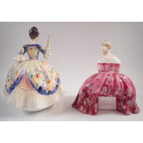 51 - Two Royal Doulton figures - Christine HN2792 and Victoria HN2471