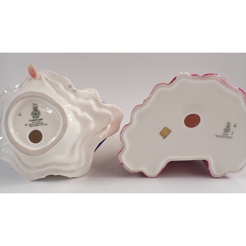 51 - Two Royal Doulton figures - Christine HN2792 and Victoria HN2471