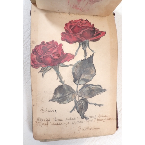 638 - A book of early 20th century autographs- mainly theatrical plus a memento book