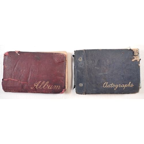 638 - A book of early 20th century autographs- mainly theatrical plus a memento book