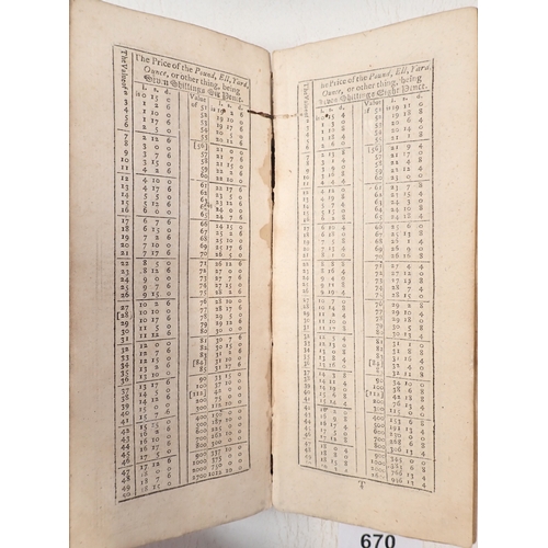 670 - Comes Commercii , or the Traders Companion by Edward Hatton 12th Edition 1740