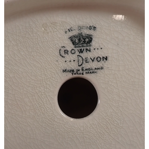 43 - A Crown Devon figure of an old woman 'Old Kate' 20cm