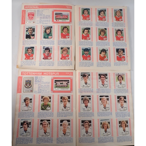 644 - A Panini Football 79 complete sticker album and a part one