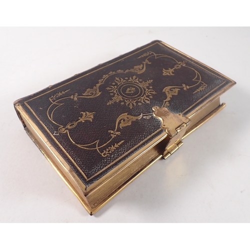 651 - The Book of Common Prayer, London 1843 printed by George E Eyre and Andrew Spottiswoode with tooled ... 