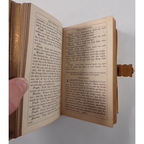 651 - The Book of Common Prayer, London 1843 printed by George E Eyre and Andrew Spottiswoode with tooled ... 
