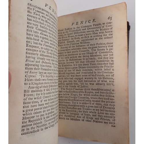652 - Joseph Addison - Remarks on Several Parts of Italy 1733, fourth edition