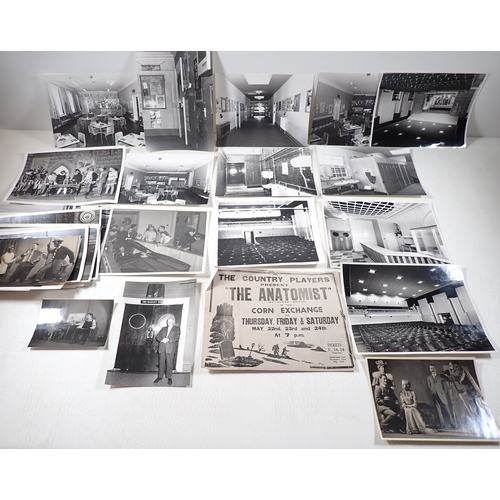 654 - A good collection of ephemera relating to the Hazlitt Theatre Maidstone including photographs from t... 
