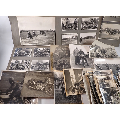 655 - A collection of motorcycling photographs