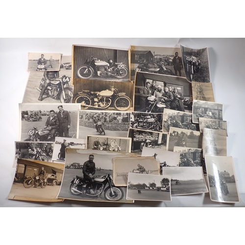 655 - A collection of motorcycling photographs