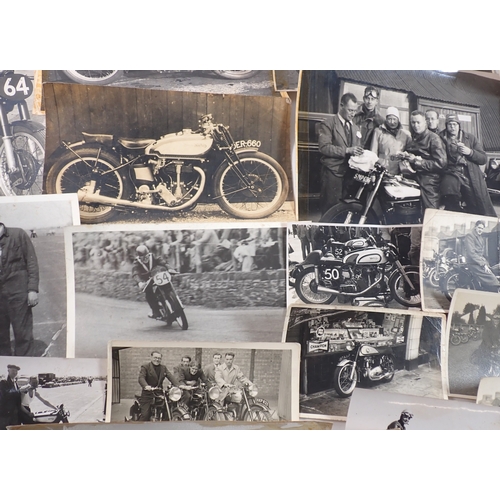 655 - A collection of motorcycling photographs